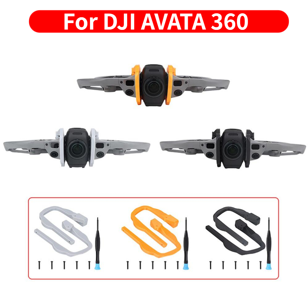 Drone Landing Gear - DJI AVATA 360 ジンバルバンパーレンズプロテクターカメラアーム用、傷防止、落下防止、軽量レンズ保護バーアクセサリー