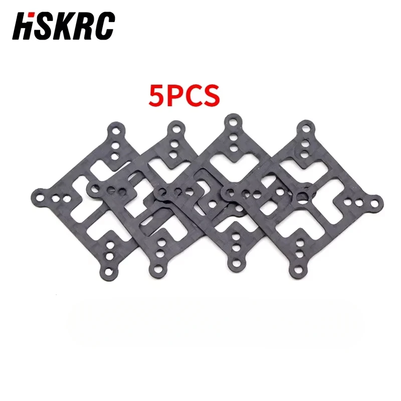 Drone Power Distribution Board - 5 個のカーボンファイバー FPV スタックアダプターボード - 25.5mm