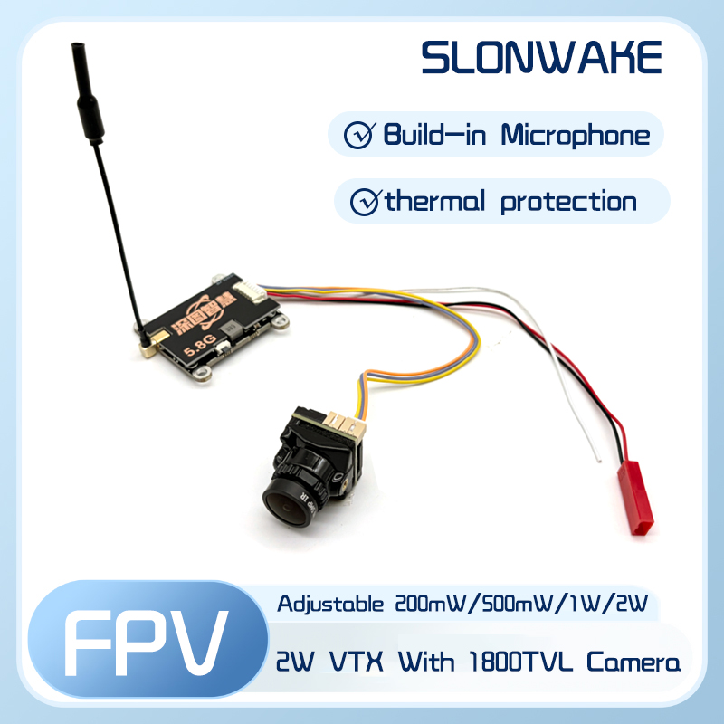 SLONWAKE 5.8G 56CH 2W 送信機 VTX  - Drone Frame のレビューと価格