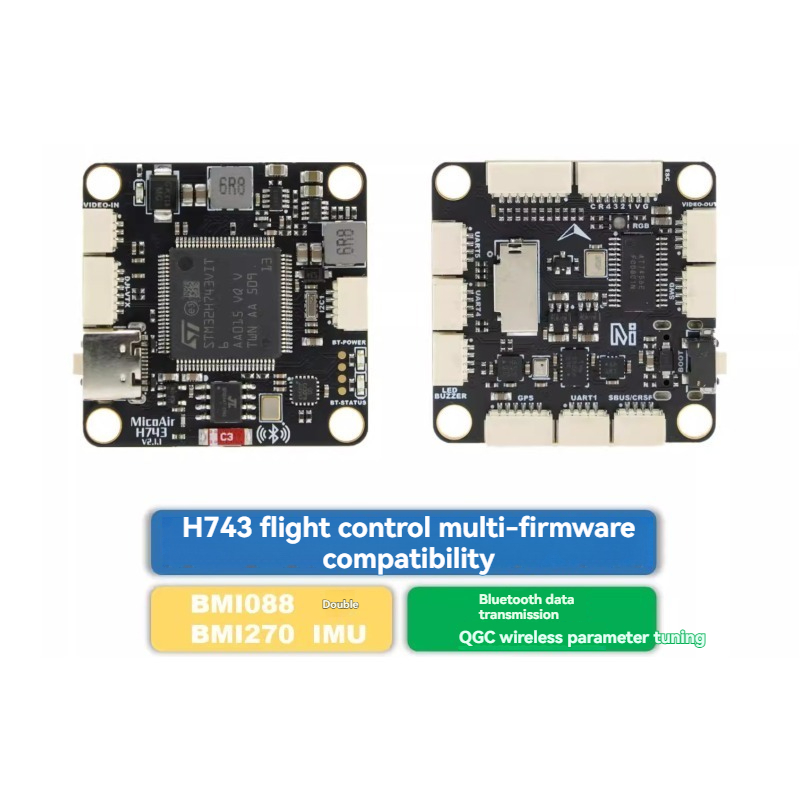 MicoAir743 V2 フライトコントローラー デュアル - Drone Flight Controller のレビューと価格
