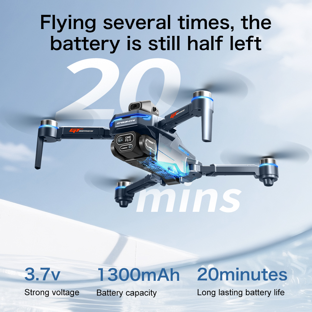 オリジナルGT8ドローン 8Kプロフェッショナルデュアルカメ - Drone Camera のレビューと価格