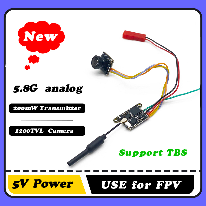 SLONWAKE 5.8G 1200TVL FPV カメラ  - Drone Frame のレビューと価格