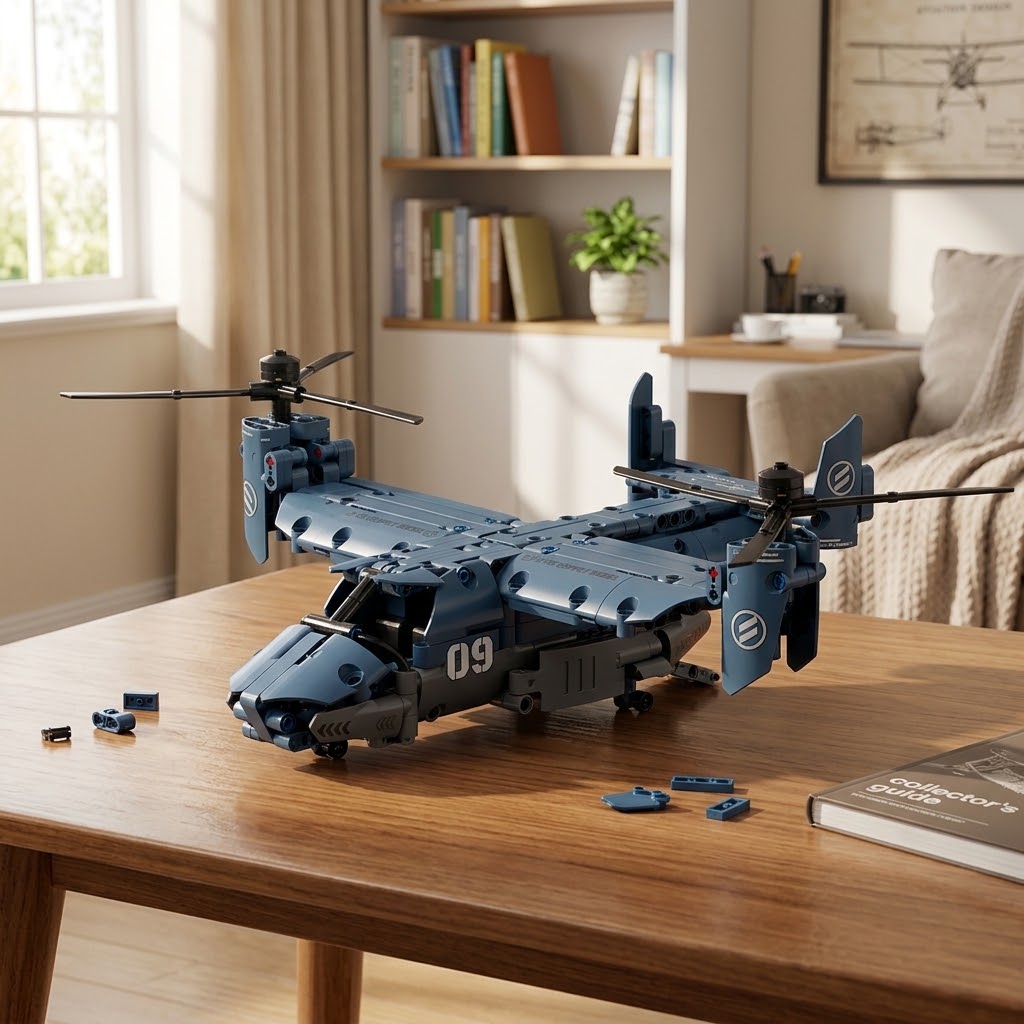 軍用V-22オスプレイ・ティルトローター組み立てブロックセッ - Jjrc Drone X12 のレビューと価格